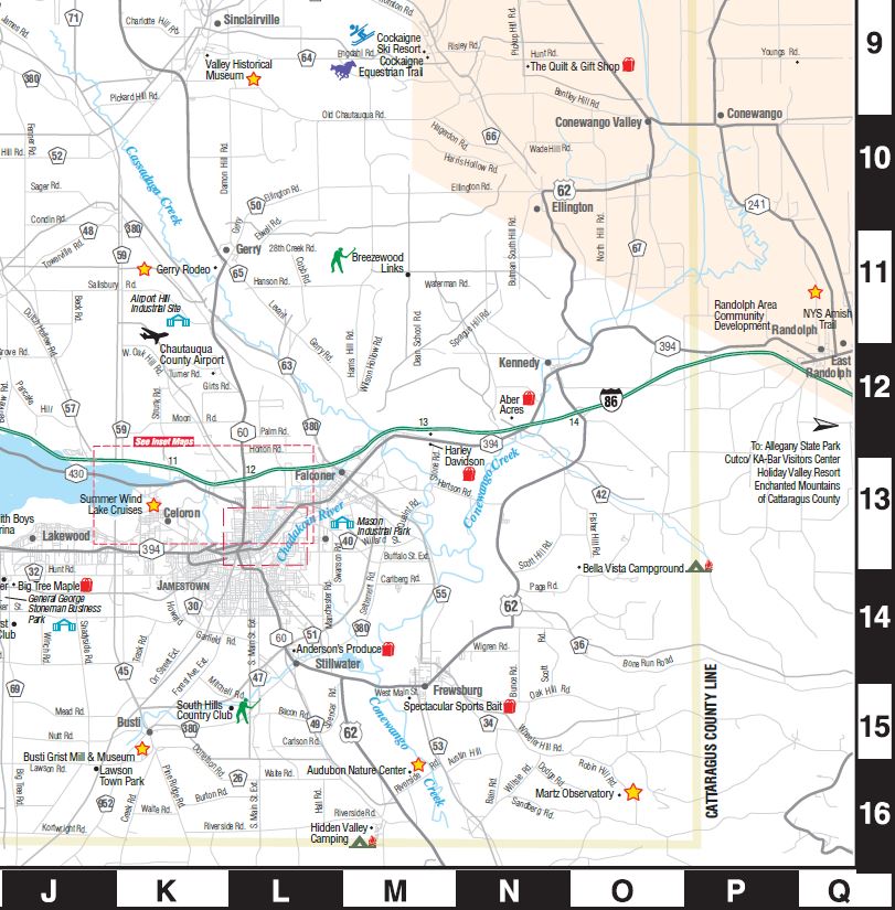 Maps & Guides for Chautauqua County | Chautauqua County Visitors Bureau