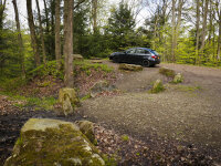 Westside Overland Trail parking with car