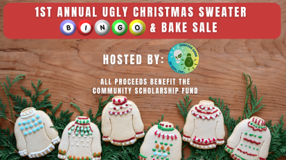 1st Annual Ugly Christmas Sweater Bingo and Bake Sale