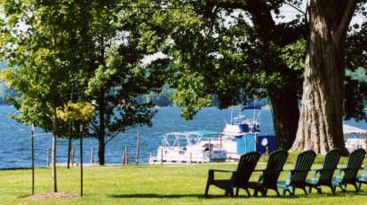 Photo of Bemus Point.