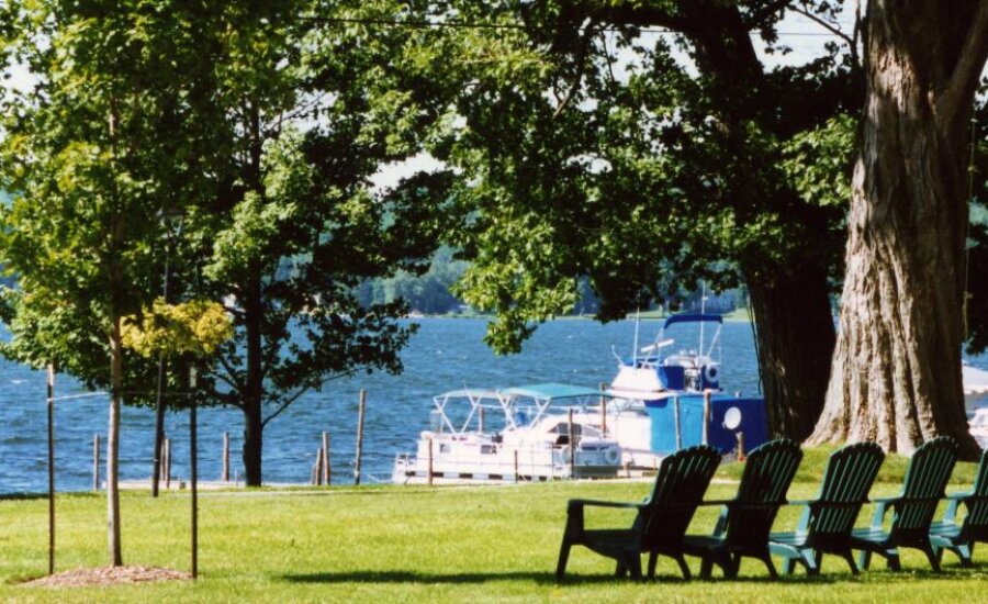 Photo of Bemus Point.