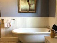 The Plum Bush House bathtub