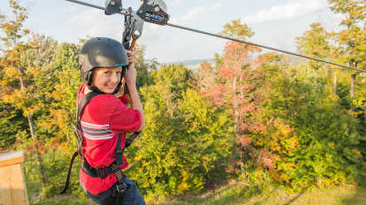 Peek'n Peak Ziplining