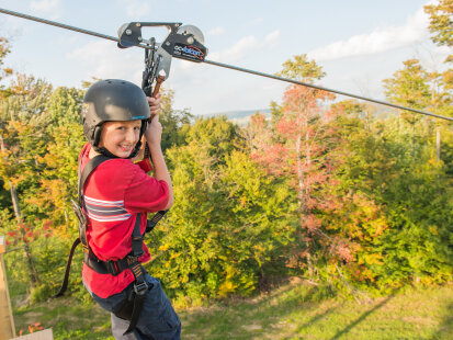 Peek'n Peak Ziplining