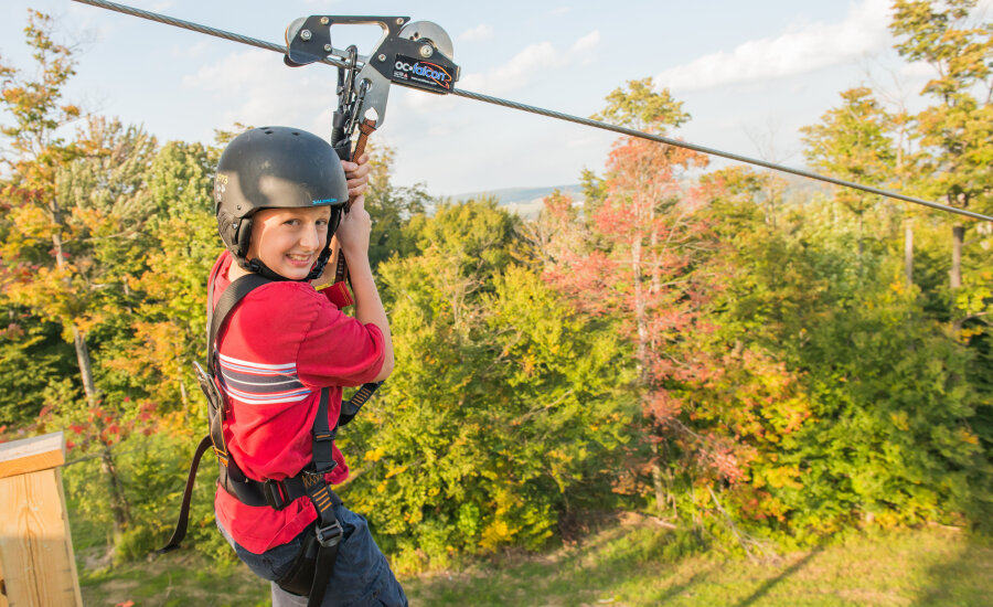 Peek'n Peak Ziplining