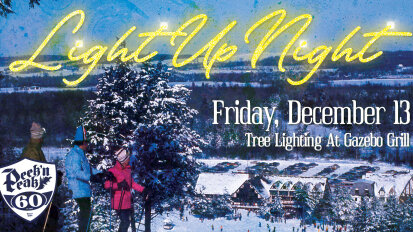 Light Up Night Friday December 13 Tree Lighting at Gazebo Grill