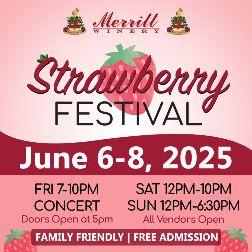 Merritt Winery Strawberry Festival 2025