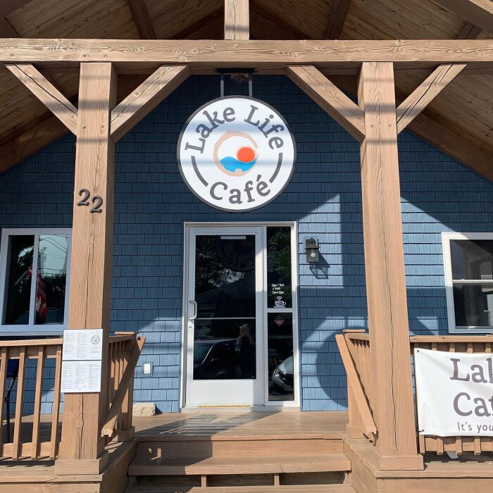 Lake Life Cafe Exterior