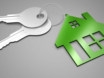 Stock Photography - House and Keys