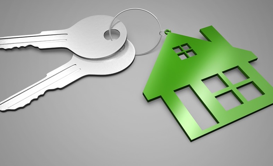 Stock Photography - House and Keys