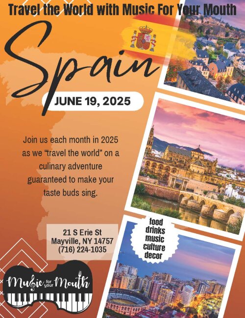 Travel the World with Music for Your Mouth Spain June 29 2025