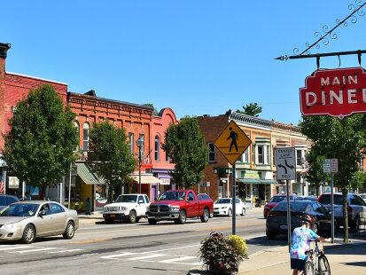 Village of Westfield in Chautauqua County in Western NY