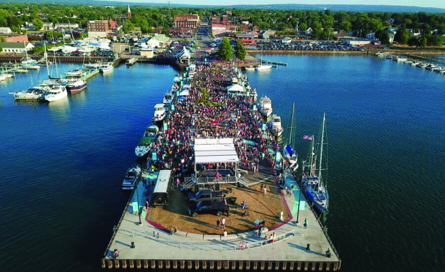 City of Dunkirk NY Pier Event