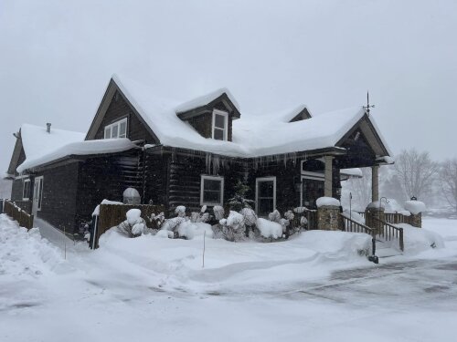 Bemus Point Tap House snow