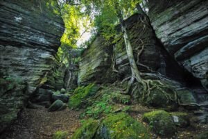 Rock Formations at Panama Rocks Scenic Park