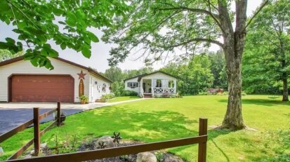 Lakeside Meadows exterior with garage