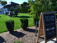 Johnson Estate Winery Flight Sign