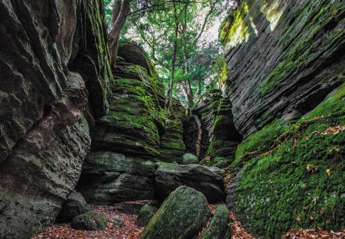 Panama Rocks in village of Panama