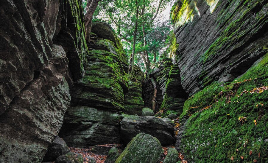 Panama Rocks in village of Panama