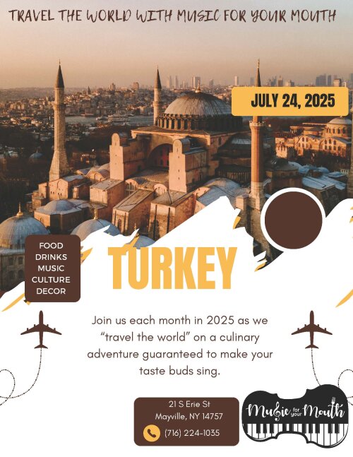 Travel the World with Music for Your Mouth Turkey July 24 2025