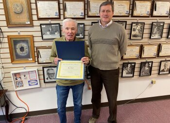 Bill Race and Andrew Nixon Chautauqua Sports Hall of Fame