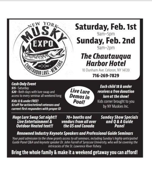 New York Musky Expo Chautauqua Lake New York 2025