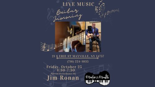 Jim Ronan Music for Your Mouth october 25