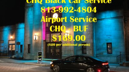 CHQ Black Car Service Buffalo to Chautauqua