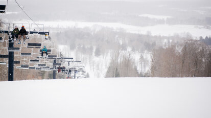 Peek'n Peak chairlift