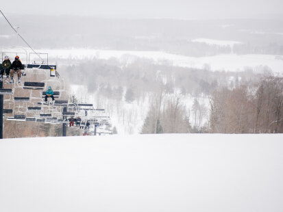 Peek'n Peak chairlift