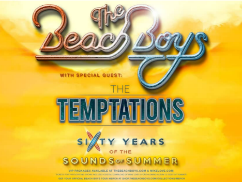 The Beach Boys and The Temptations poster