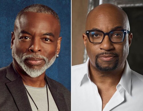 LeVar Burton and Kwame Alexander