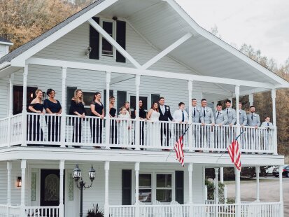 Morning Glory Wedding Venue balcony