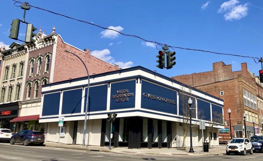 Downtown Jamestown Visitor Center exterior