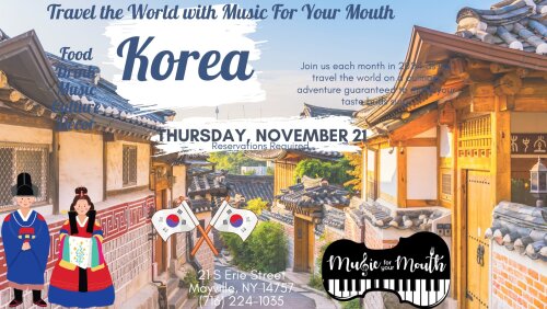 Travel the World with Music for Your Mouth Korea