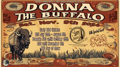 Donna The Buffalo Saturday Nov 9 The Spire Theater