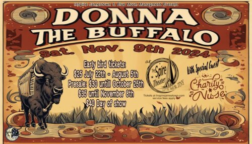 Donna The Buffalo Saturday Nov 9 The Spire Theater