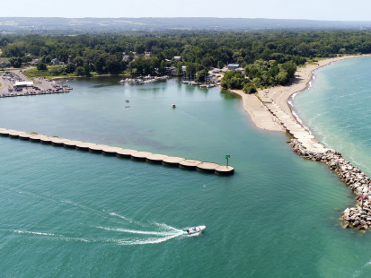 Barcelona Harbor on Lake Erie