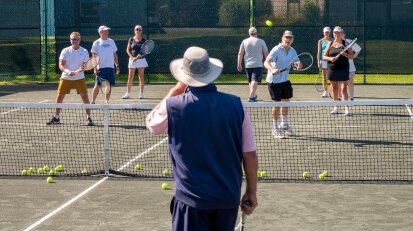 Ivan Lendl Tennis Clinic