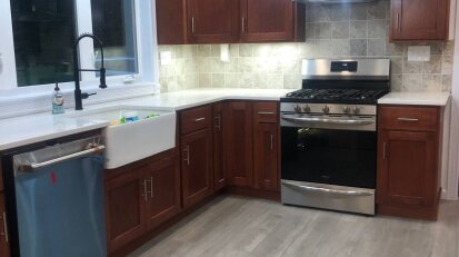 Chautauqua Luxe Rental kitchen