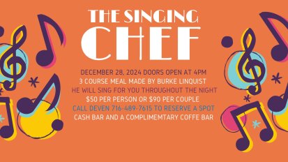 The Singing Chef December 28 The Grandview