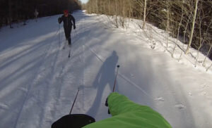 Cross Country Skiing in Boutwell Hill State Forest