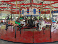 Midway State Park carousel ride