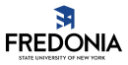 SUNY Fredonia Logo Stacked