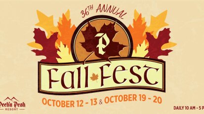 36th Annual Peek'n Peak Fall Fest October 12-13 and October 19-20