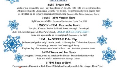 Cassadaga Winter Festival Jan 31 Feb 1 2