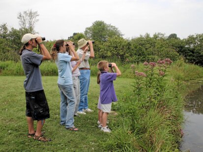 Bird Watching at the Audubon