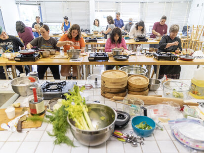 Chautauqua Institution special studies Making Chinese Dumplings