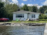 Lakefront Cottages Adirondack Chairs Fire Pit Kayaks