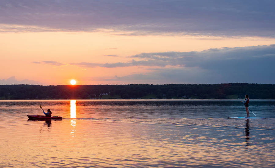 Chautauqua Institution Kayak and Stand Up Paddleboard Rentals on Chautauqua Lake